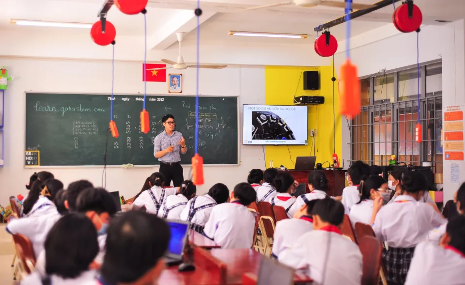 Khu tự học và chờ đón con